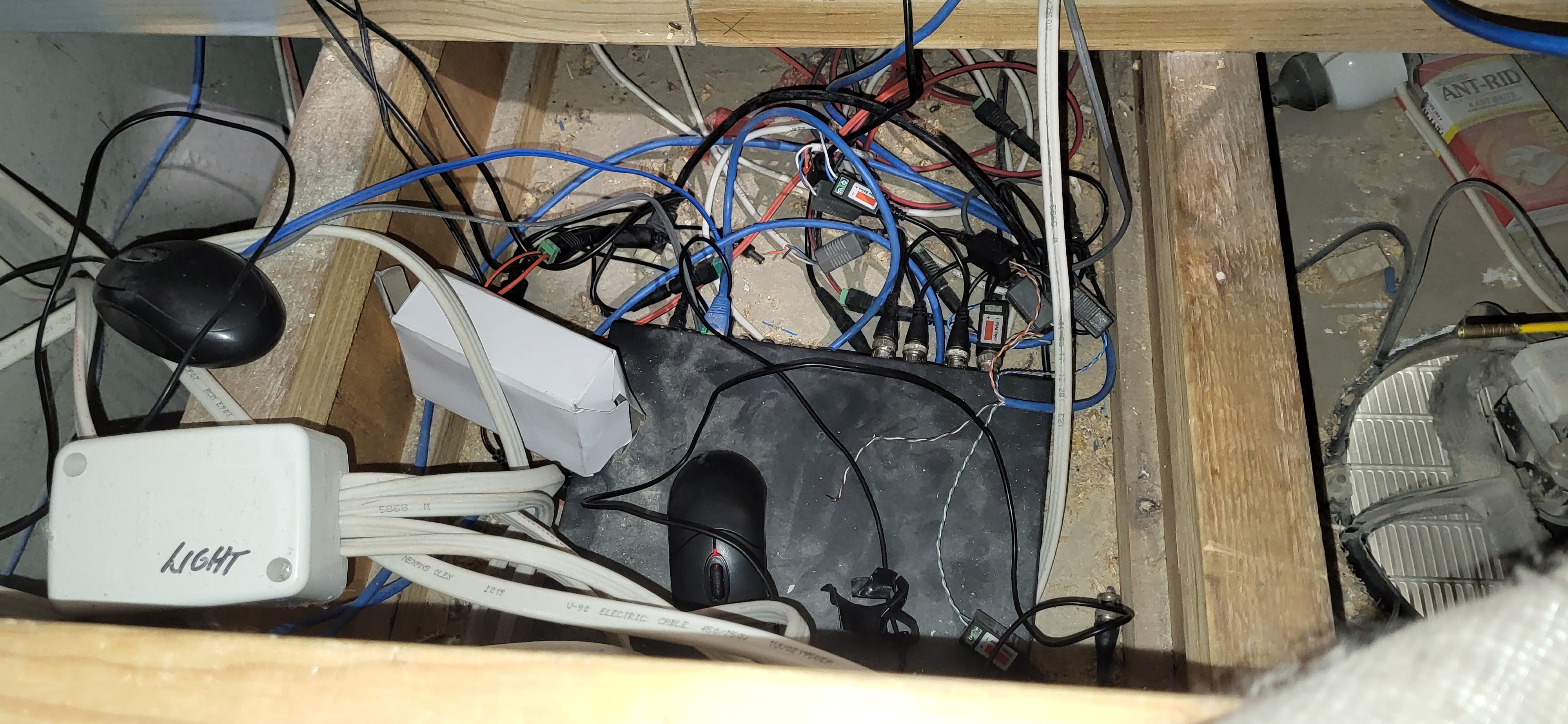 Security camera installation